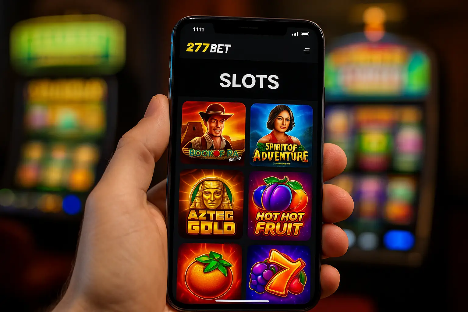 Jogos de Slot no Casino Online 277BET